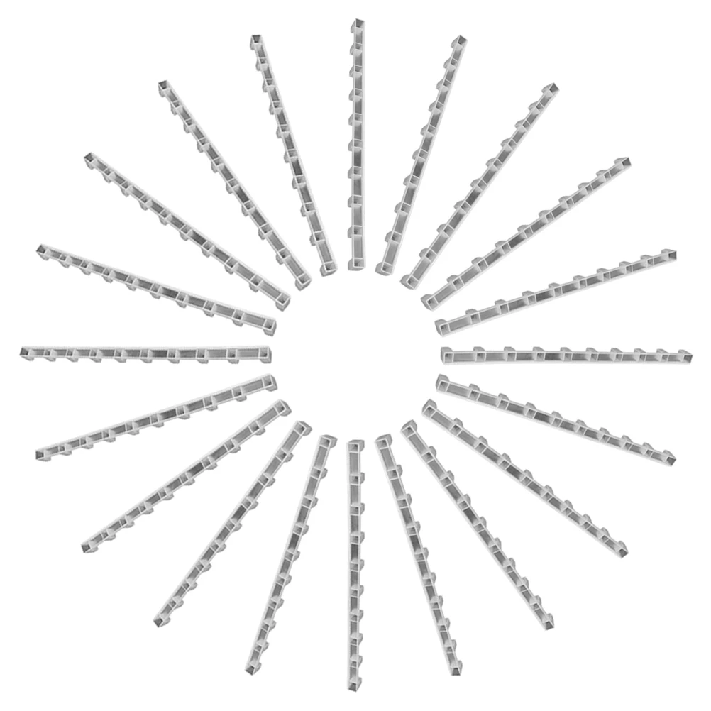 

20pcs Bee Spacing Strip Plastic Hive Spacer For Beekeeping Equipment Lightweight Abs Frame Holder Tool Hive Supply