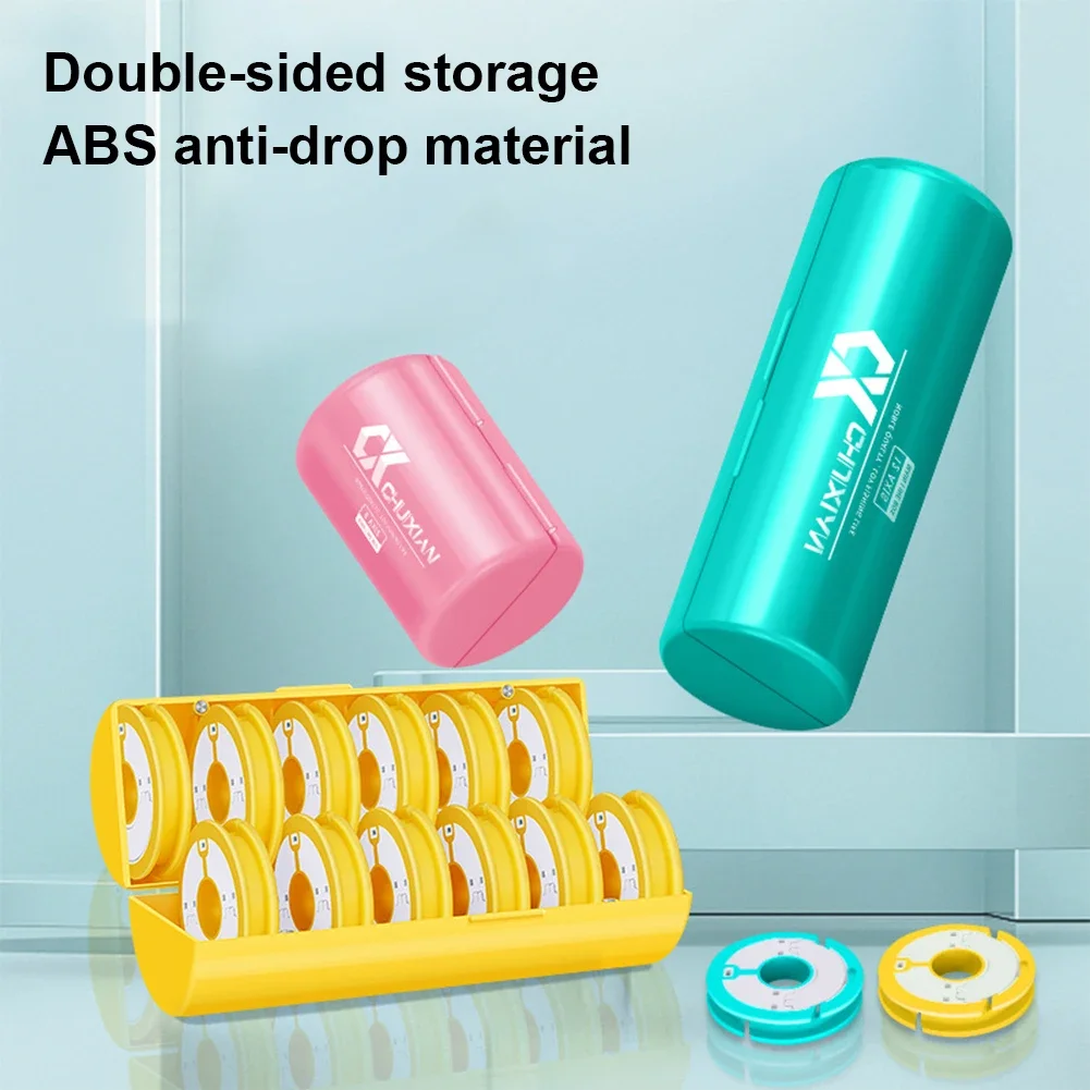 Multi-Functional ABS Fishing Line Set Double-Sided Storage Box Portable Fishing Line Storage Box  Fishing Tools Accessories