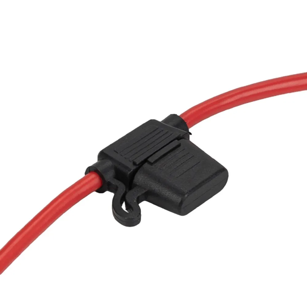50Amp For Anderson 10AWG Double Cable Connector 300mm Length Fused Compatible with Battery Shunt Line for Vehicle Applications