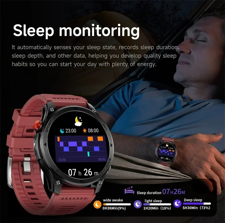 Smartwatch militar com gps rastreamento chamadas bluetooth_voghion.com
