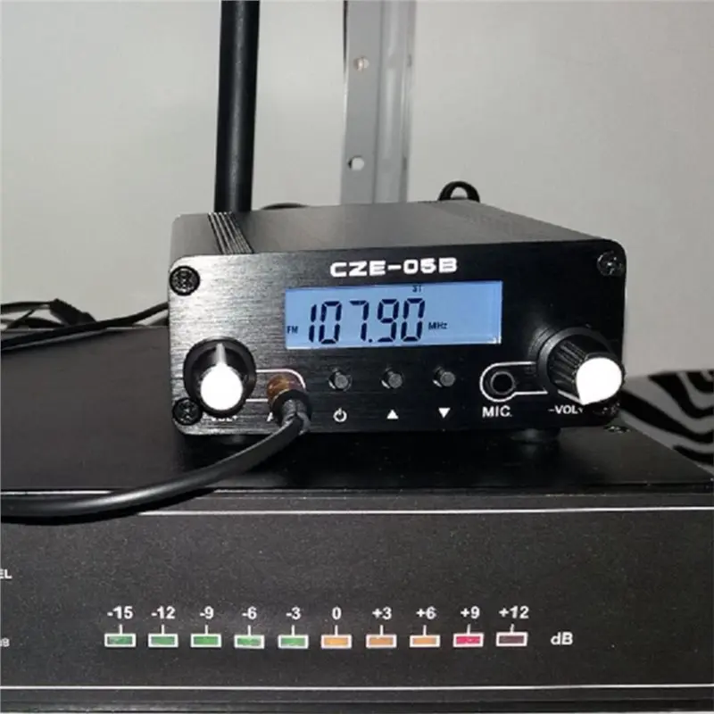 fm-transmitter-radio-broadcast-station-100mw-500mw-frequency-76-108mhz-home-campus-amplifier-eu-plug-y41a