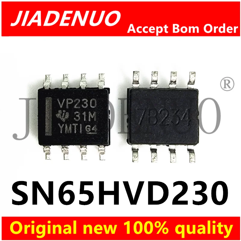(5-10pcs)100% original New SN65HVD230 SN65HVD230DR VP230 sop-8 Chipset