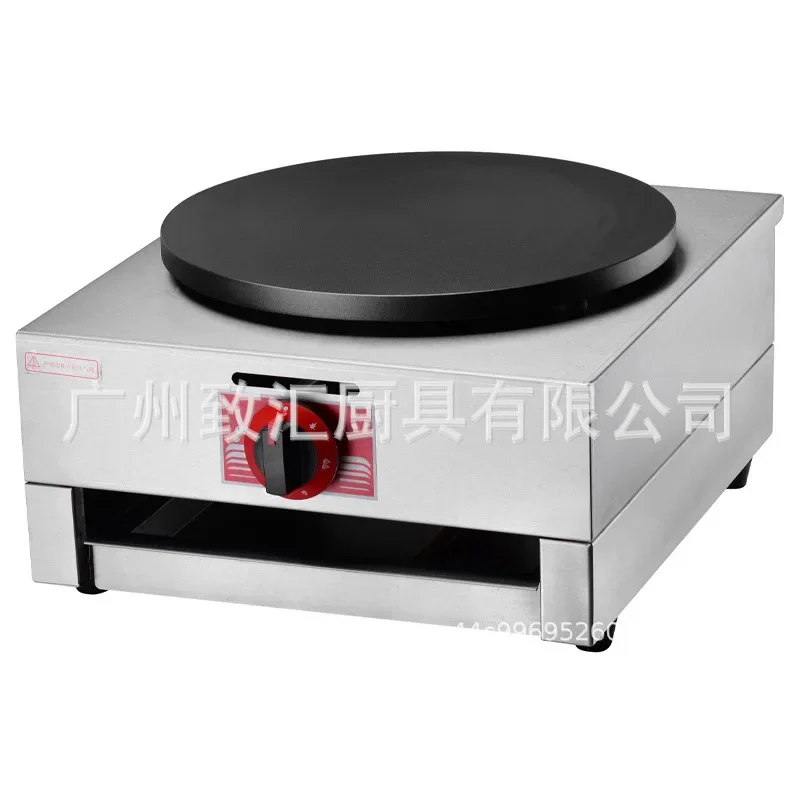 Crepe Maker Pancake Rolled with Crisp Fritter Commercial Household Electric Heating Gas Single Reservoir Double Reservoirs