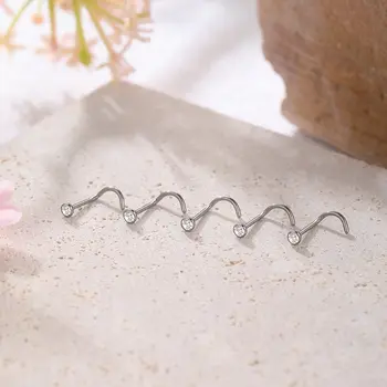 8 最佳銷售 鈦金屬鼻環 - №3