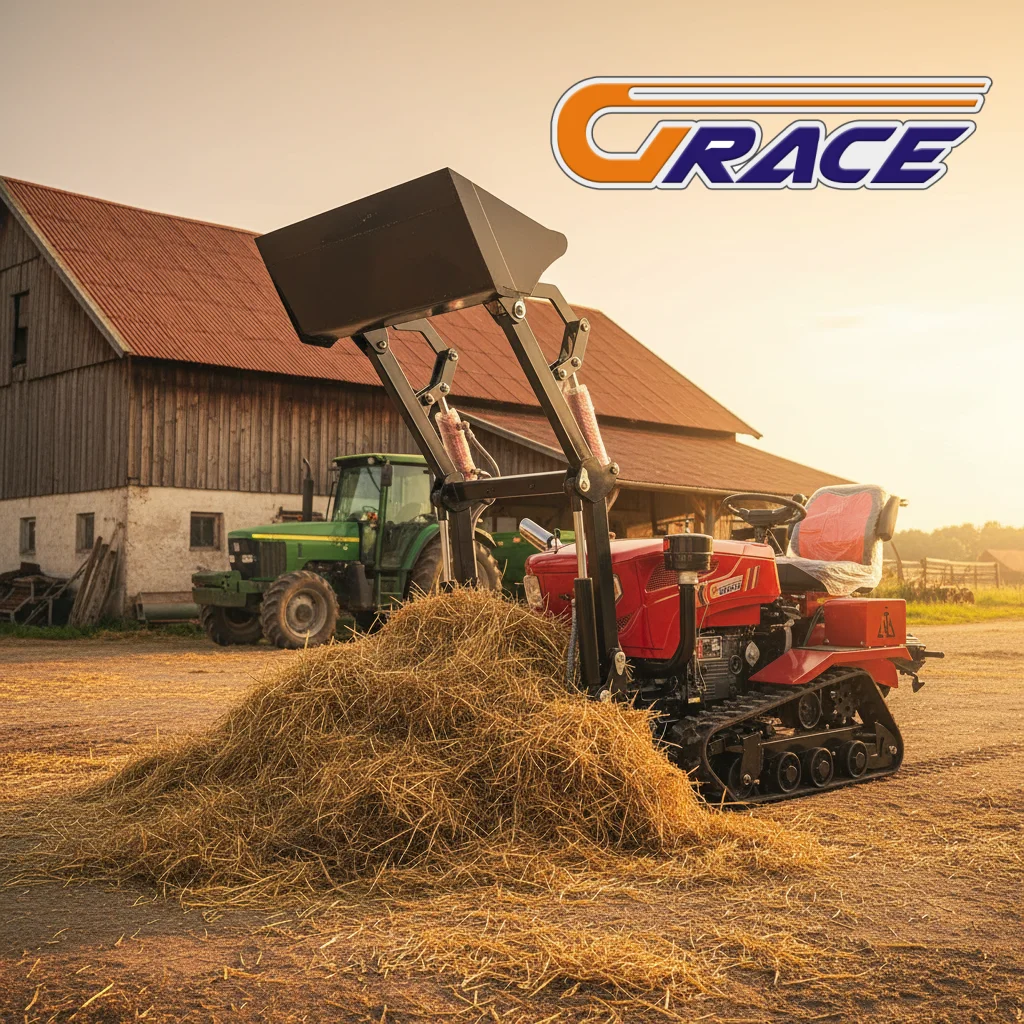 Customized Mini Crawler Tractor 25HP EPA Approved Waterproof Garden Tractor Fast Shipping Supply