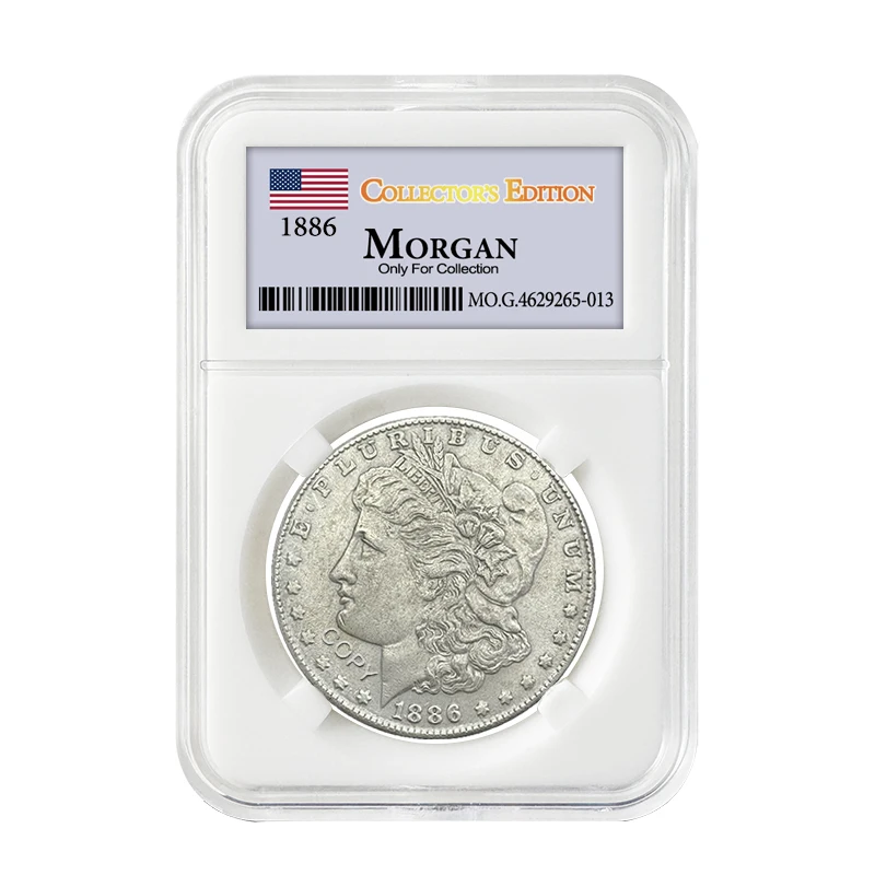 

1886 Morgan P/O/S/CC coin from the United States, antique craftsmanship, a must-have for collector