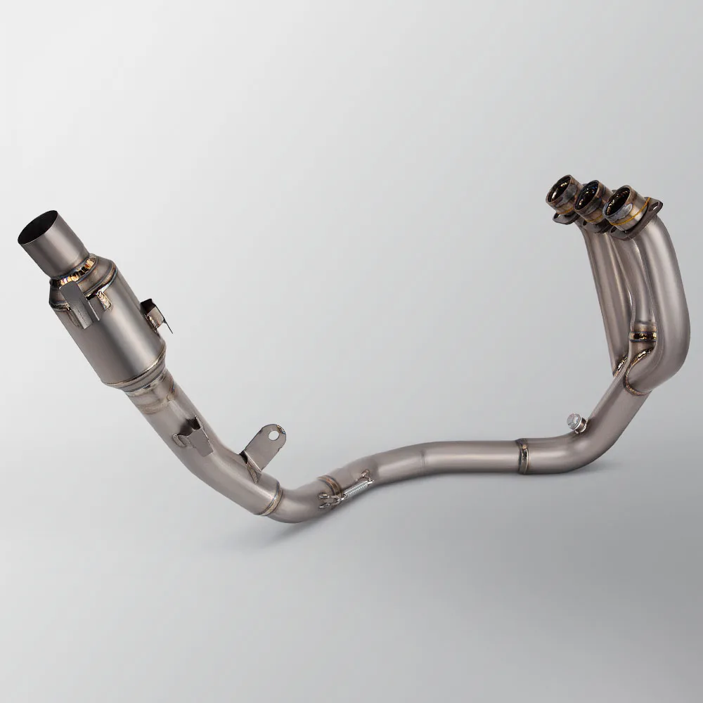 Motorcycle Exhausts Pipe Kit For Triumph Tiger 850 Sport Tiger 900 GT Pro Rally Pro 2020-2023 Connect the original Moto muffler