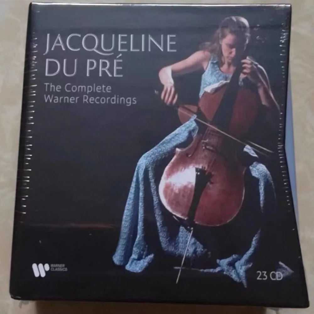 CD The Complete Warner Recordings: Colección de grabaciones de Warner de la legendaria violoncellista Jacqueline Du Pré, que incluye 23 CD
