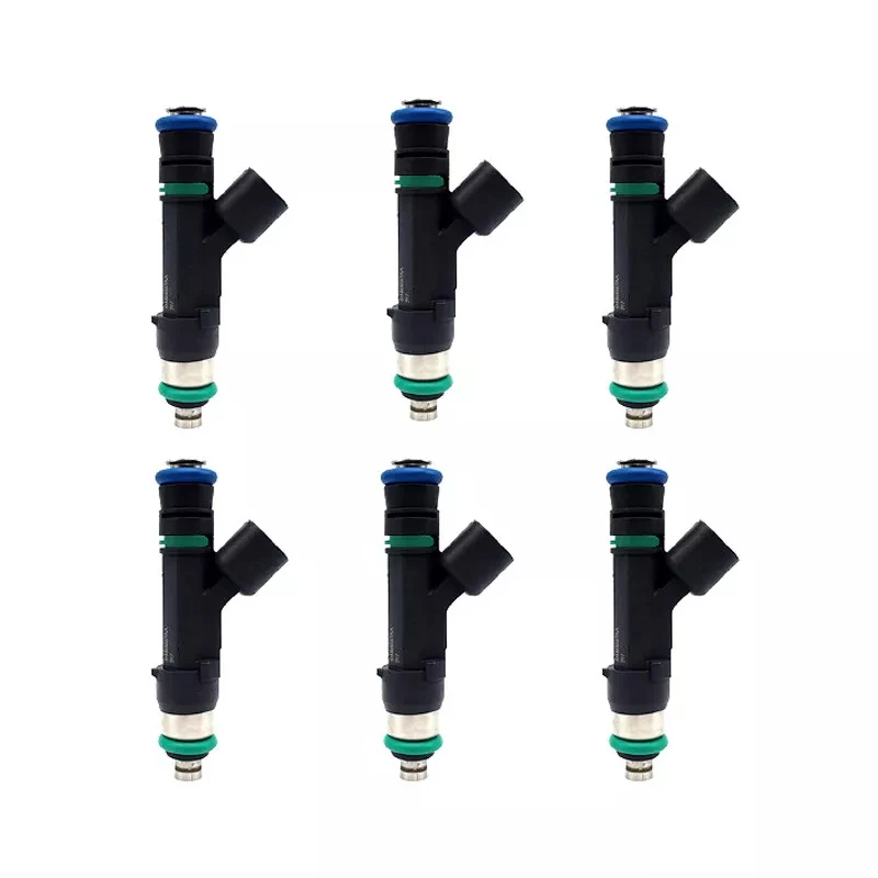 6pcs/lot Fuel Injectors 0280158119 04861667AA For 2007-2011 Jeep Wrangler V6 3.8L