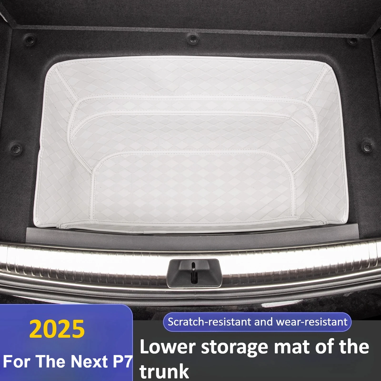 

For The Next P7 2025 Trunk Storage Mat Decorative Bottom Layer Storage Compartment Storage Slot Box Accessories