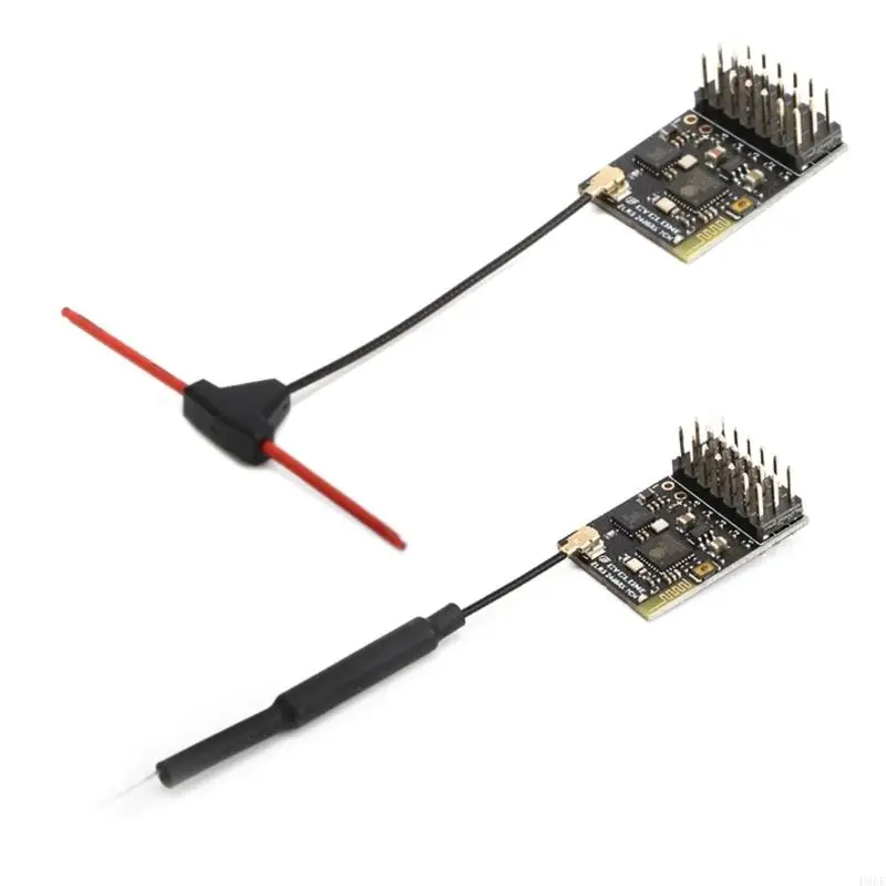 1/2/4 Uds ELRS 2,4G 7CH receptor PWM módulo receptor de 7 canales para Quadcopter FPV Traverser y modelos de ala fija fácil de usar