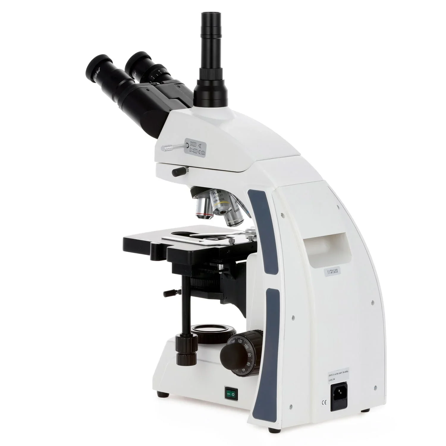 AmScope T570 سلسلة خطة Kohler مختبر البحوث الصف مجهر مركب ثلاثي العينيات 40X-3000X التكبير