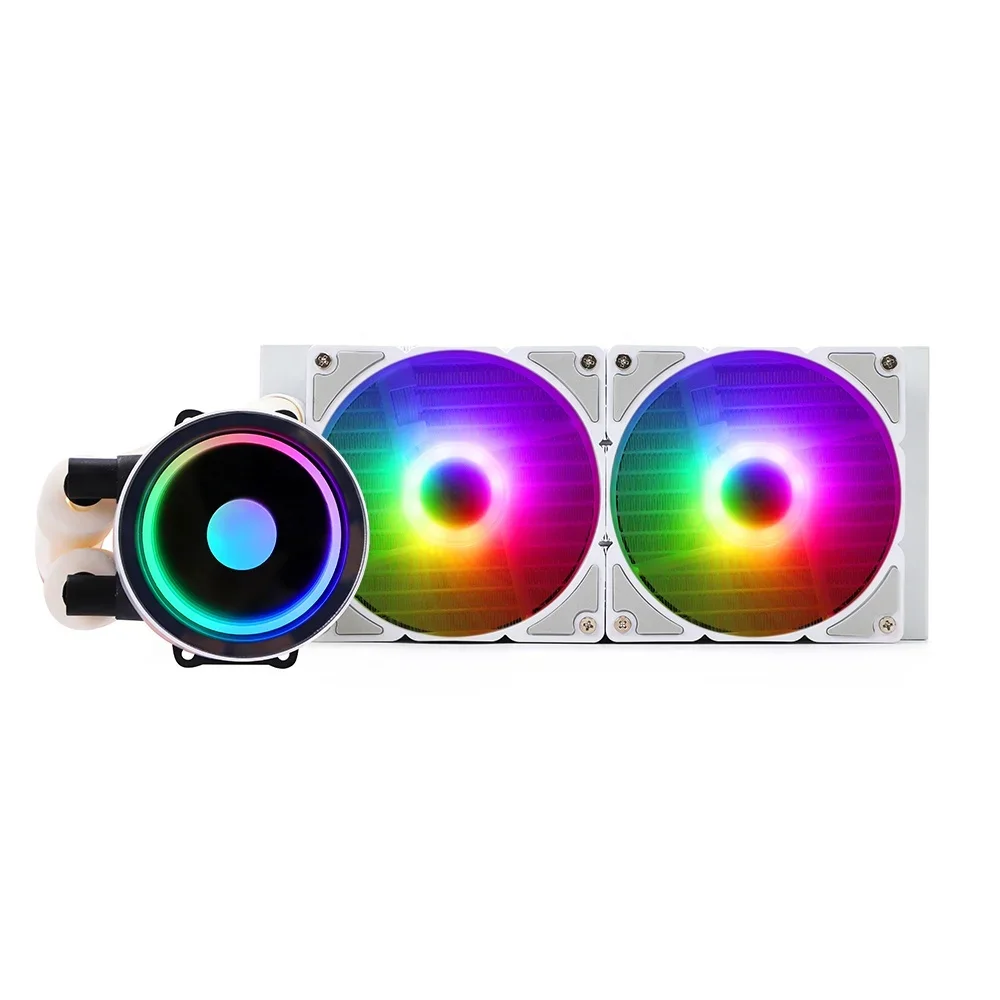 Neues Produkt Heißer Verkauf Flüssigkeitskühler ARGB-Lüfter mit LED-CPU Wasser RGB-Kühlung für Gaming-Computergehäuse 240 mm 360 mm