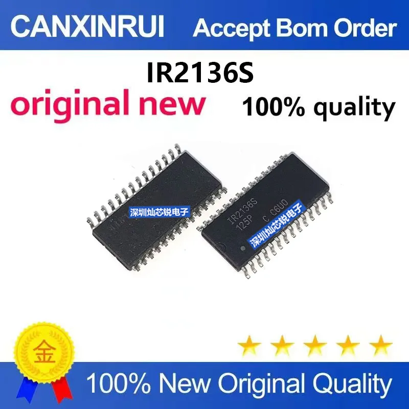 (5-100pieces)Brand New Original IR2136S IR2136STRPBF IR2130S Bridge Driver SMD SOP28