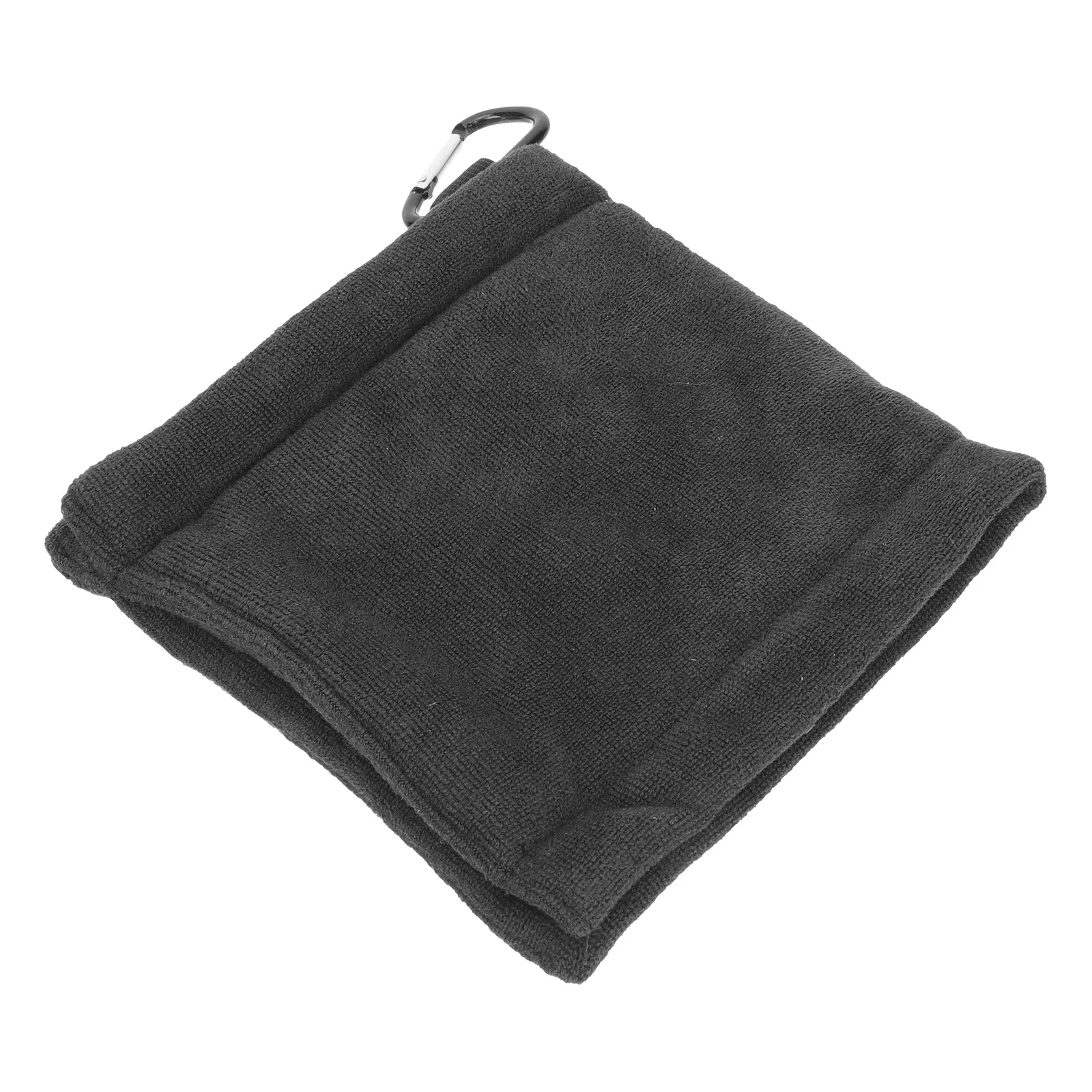 

Golf Ball Cleaner Microfiber Towel Portable Buckle Multipurpose Golf Rod Cleaning Tool Accessories Golfs Ball Cleaner