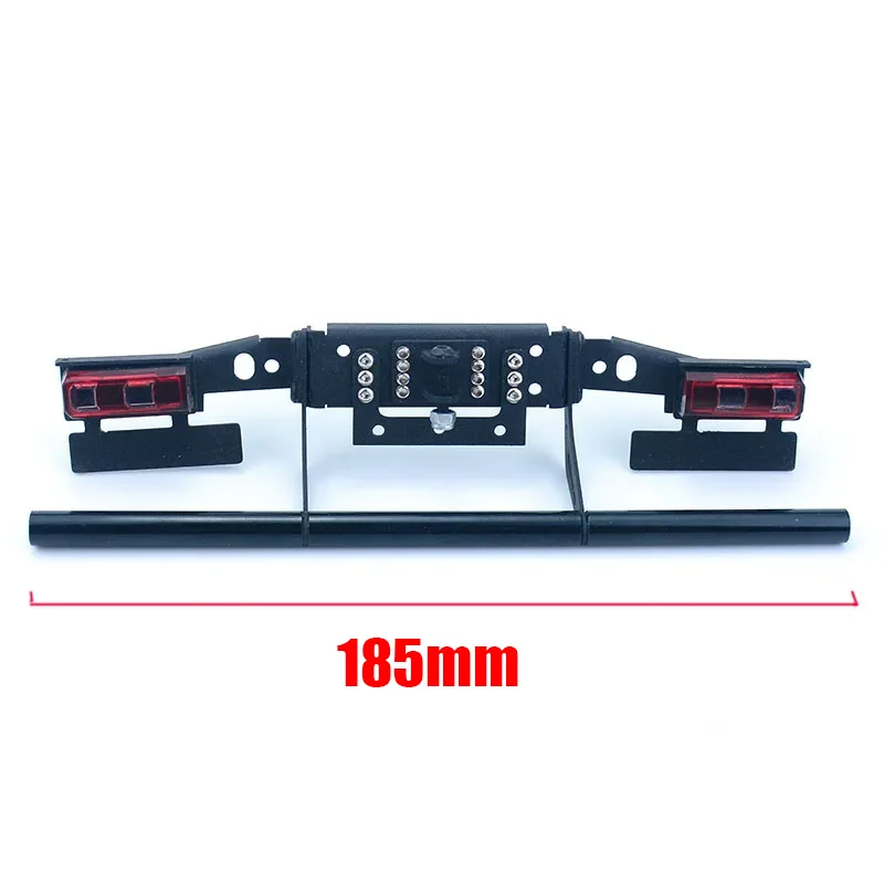 Metal Simulation Taillight Beam Bumper Set for 1/14 Tamiya RC Dump Truck SCANIA 770S R620 VOLVO BENZ Arocs MAN TGX LESU Diy Car