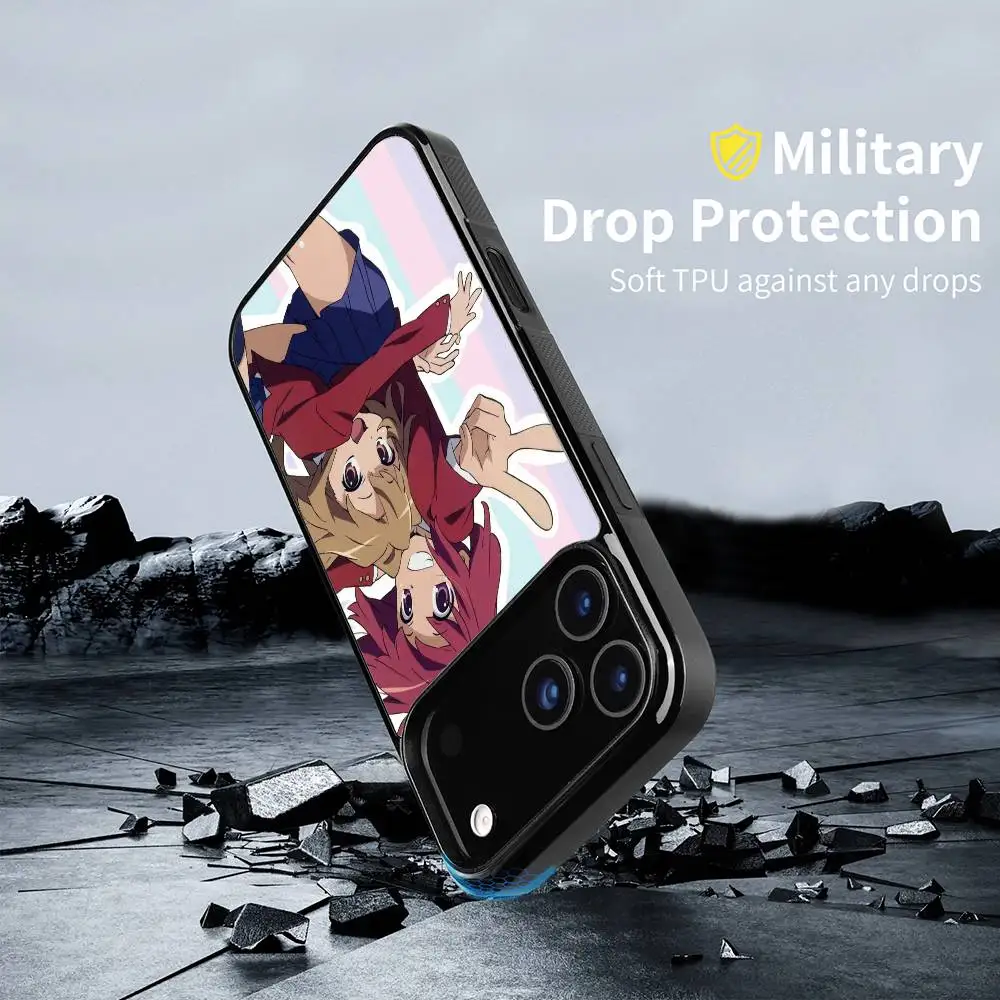 حافظة هاتف T-TIGER X DRAGONS لهاتف آيفون 17 16 15 14 13 12 11 Pro Max Mini Plus مرآة صلبة Funda