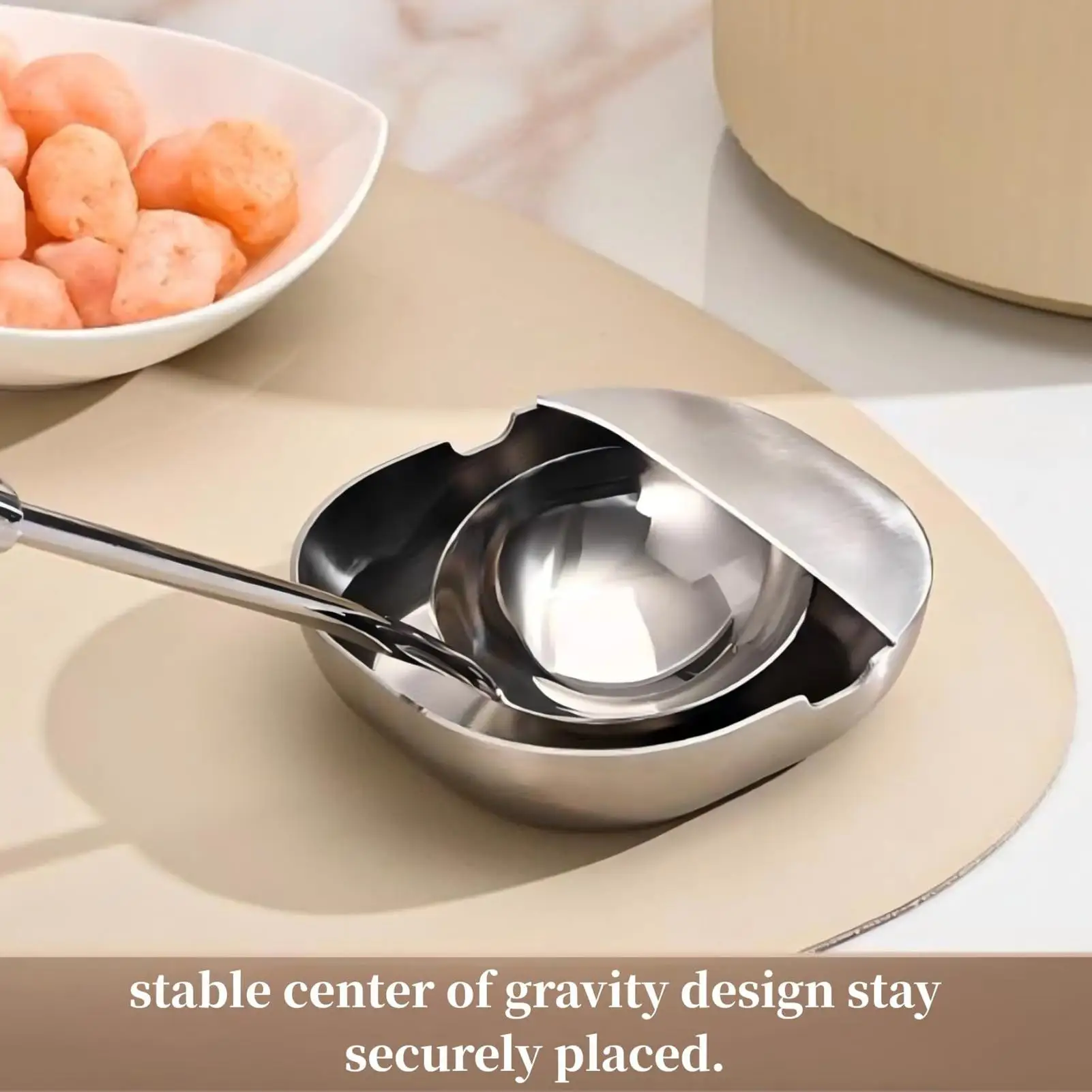Stove Spoon Holder Self-Standing Utensils Stand Cooking Spatula Holder for Spoon Spatula Kitchen Counter Stove Cooking Home