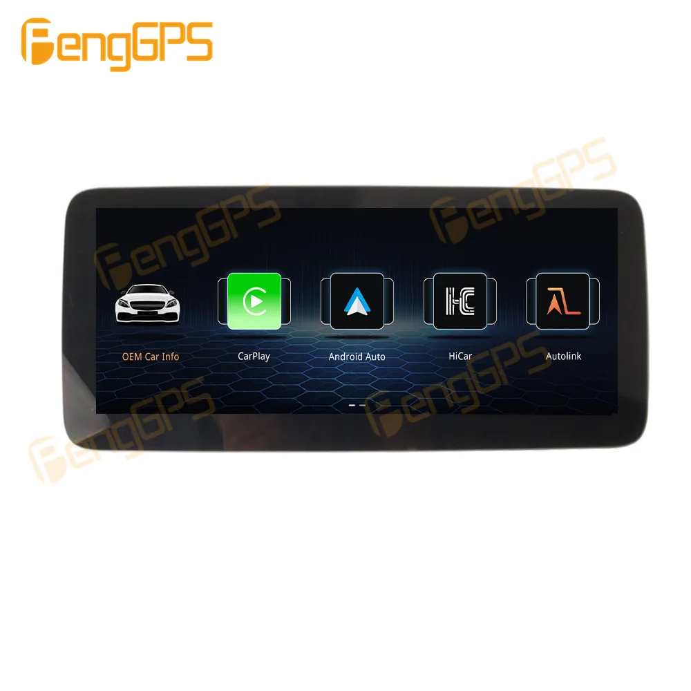 Linux Car Radio for Mercedes-Benz ML W166 GL X166 2012 - 2015 Multimedia Player Auto Stereo Vedio GPS Carplay Screen Accessories