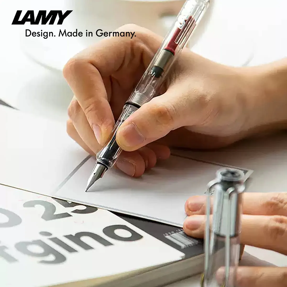 Pióro wieczne LAMY Vista Confidence Transparent Set Limited Edition Prezent biznesowy Artykuły szkolne Artykuły biurowe — zdjęcie produktu 5