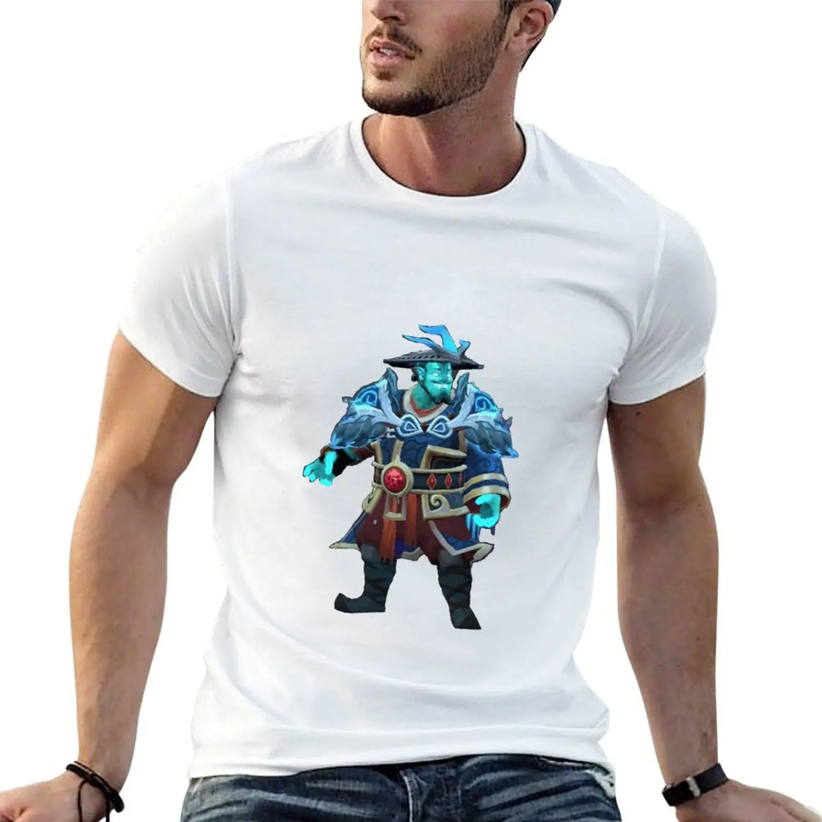 

DOTA 2 - Storm Spirit T-Shirt cotton t shirts man 100% t shirt personalised T-Shirt