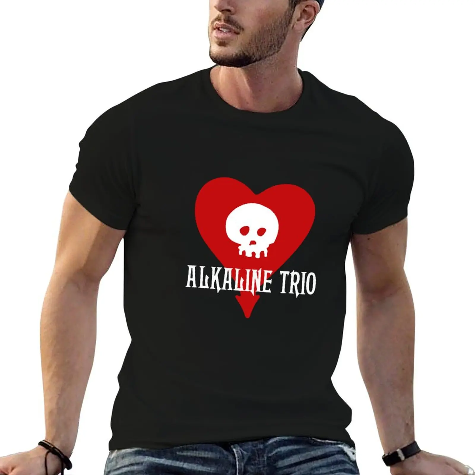 Alkaline Trio T-Shirt graphic t shirts man clothes new edition mens workout shirts