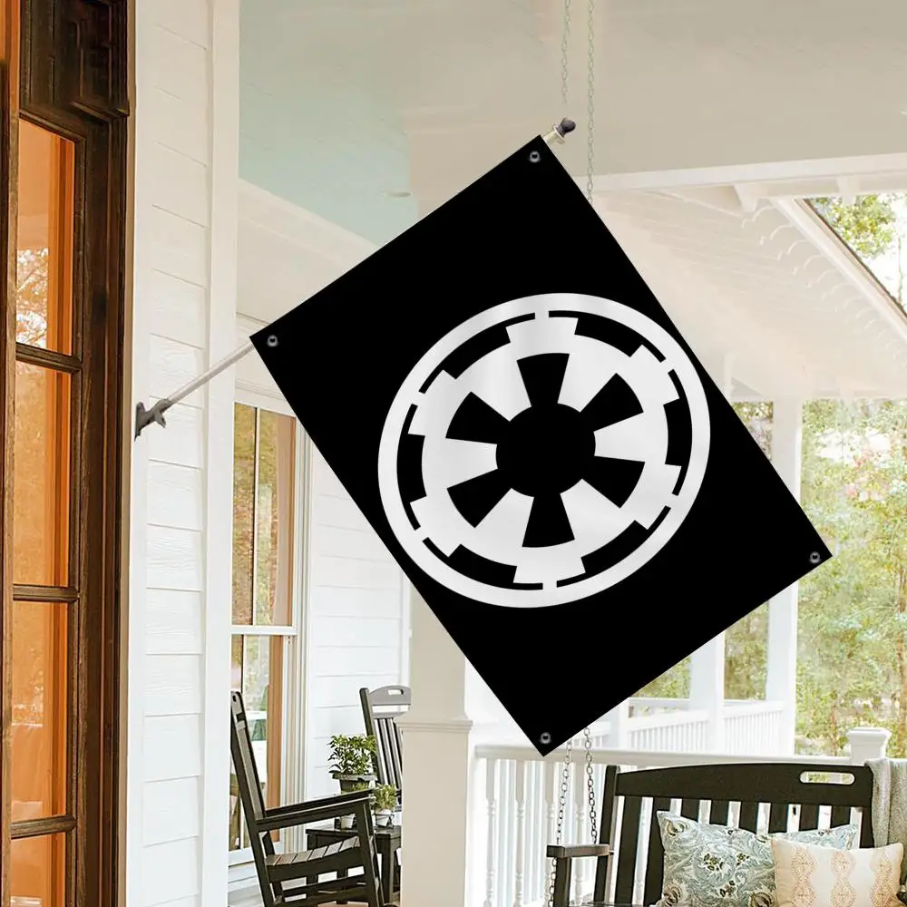 The First Galactic Empire Flags Custom Camping Outdoor Garden room Bedroom Decor Party Backdrops Wall Art Family Gifts