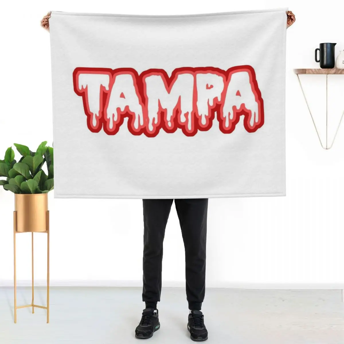 tampa Throw Blanket manga Quilt Fashion Sofas Custom Thin Nap Blankets