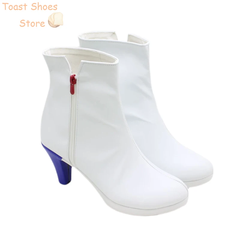 Chaussures de Cosplay Ushio Noa du Jeu Blue Archive, Bottes de Carnaval d'Halloween en PU, Accessoires de Costume