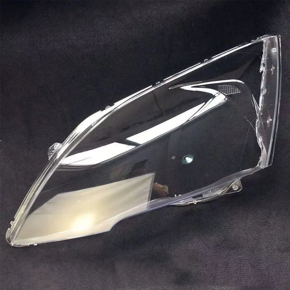 For Honda CRV 2007-2011 Led Car Front Headlamp Shell Transparent Lampshade Left Right Lens Headlight Cover Car Accessories