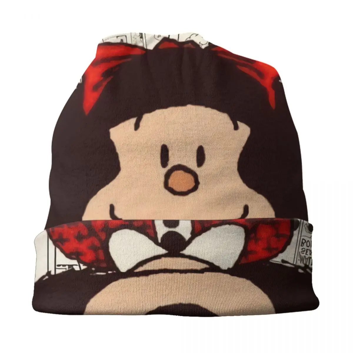 Bonnet Bonnet Beanie Unisex Anime, Kawaii, Kawaii, Anime, Malha, Quente, Esqui, Desenhos Animados, Skullies, Chapéus, Legal, Inverno