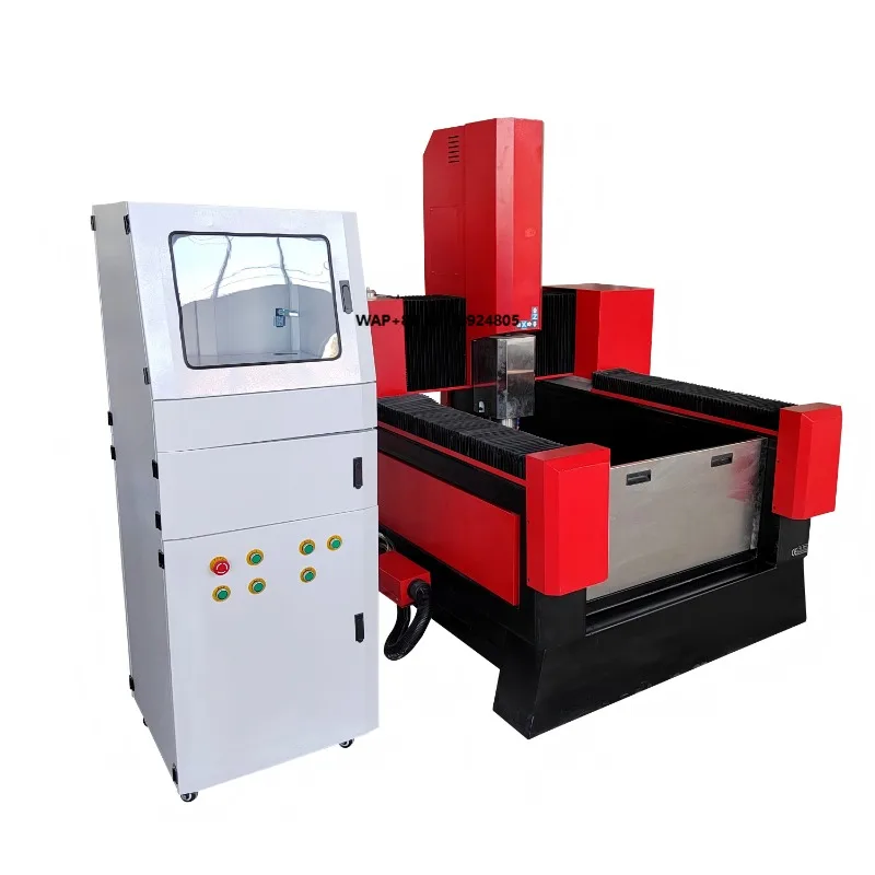 Small Size CNC Stone Engraving Machine for Marble Tile Granite Tombstone Inscription 3 Axis 4 Axis 5 Axis  Automatic CNC Router