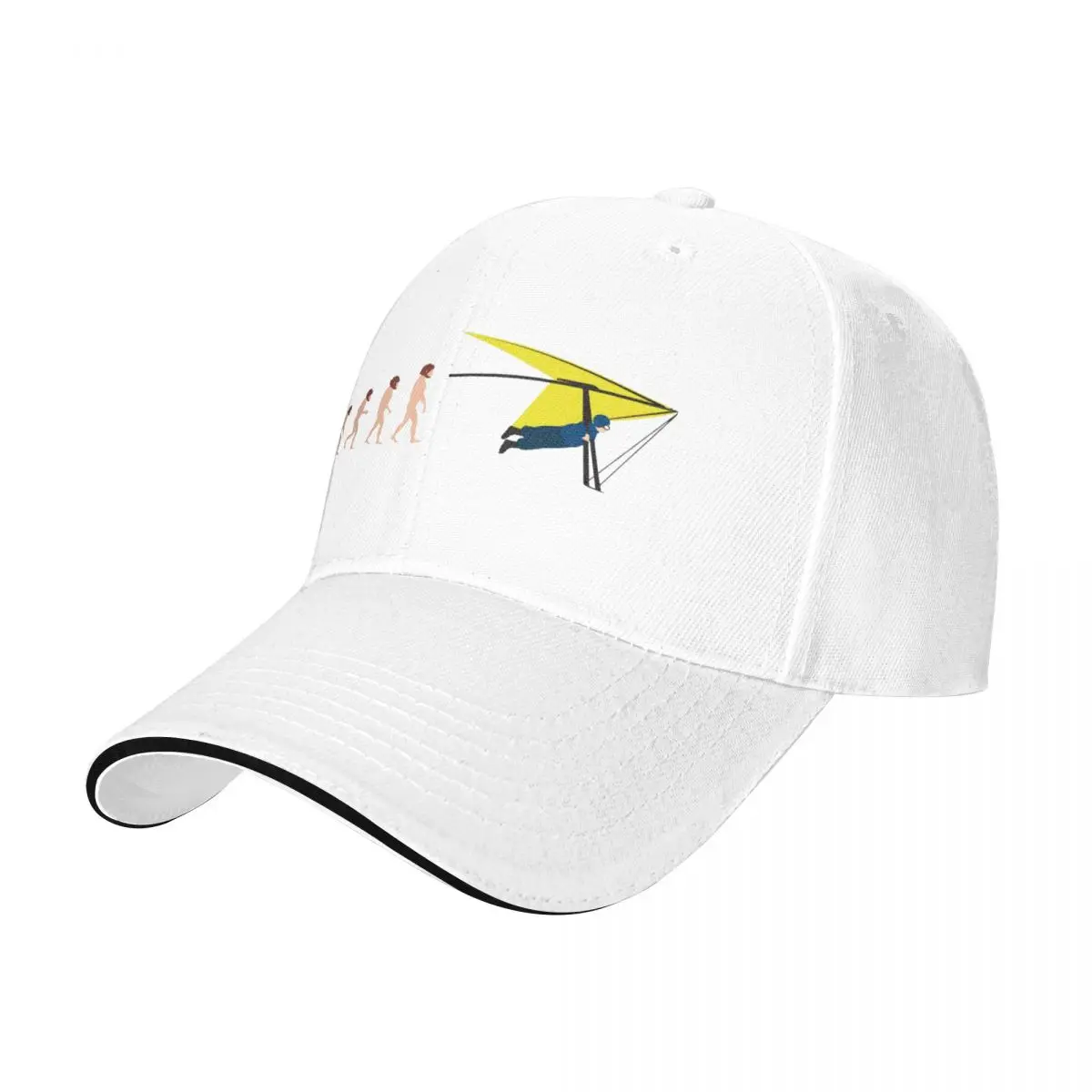 Baseball Caps Evolution Hang Gliding Funny Gift Customized Men Women Outdoor Spring Hats