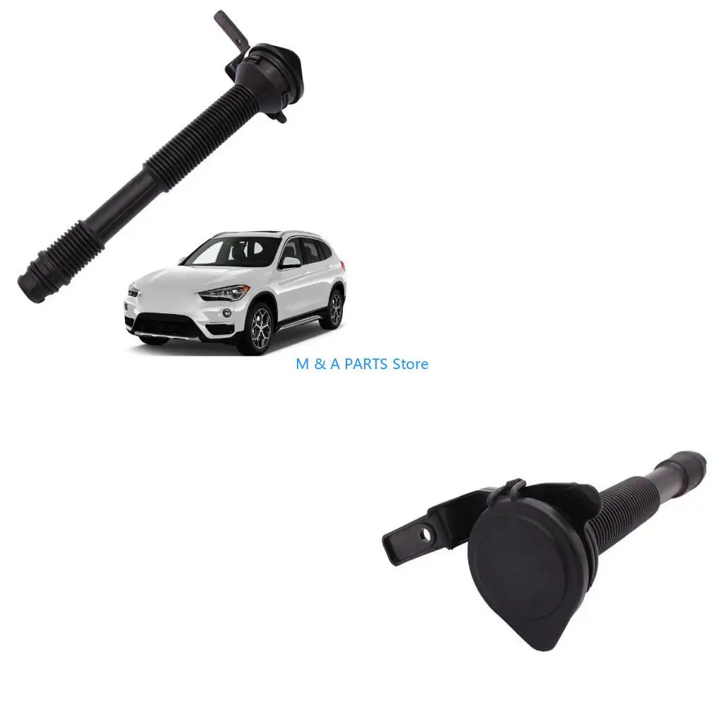 

U1JF Direct Fit Wiper Washer Filler Pipe Hose Tube Plug and Play Improved Visibility Compatible for E70 E71 E72 61667162586