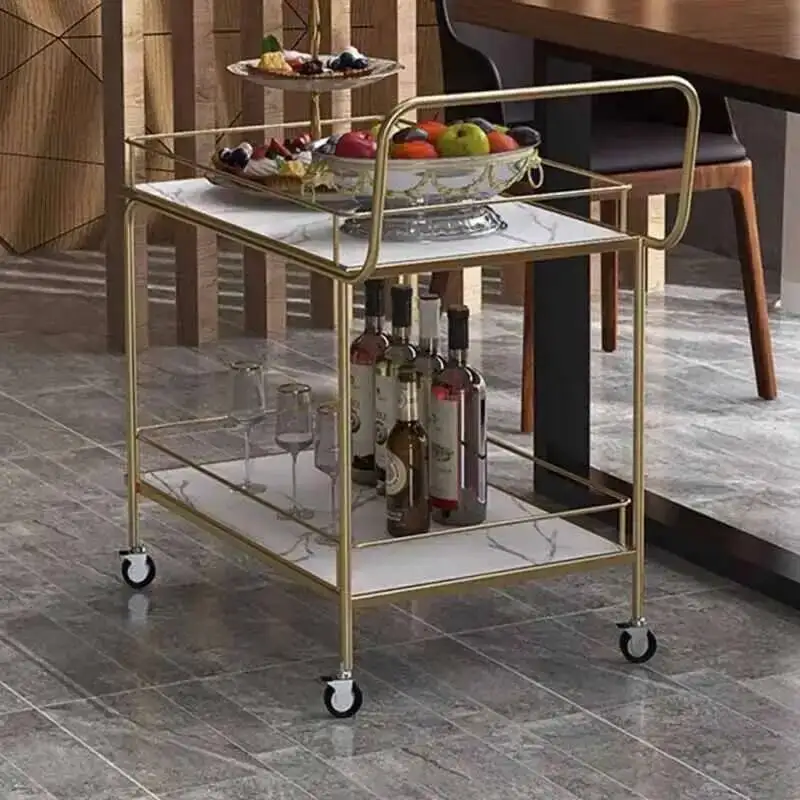 

Fruit Basket Cart Kitchen Island Bookcase Modern Living Room Kitchen Island Sideboards Snack Simple Carritos Hotel Furniture
