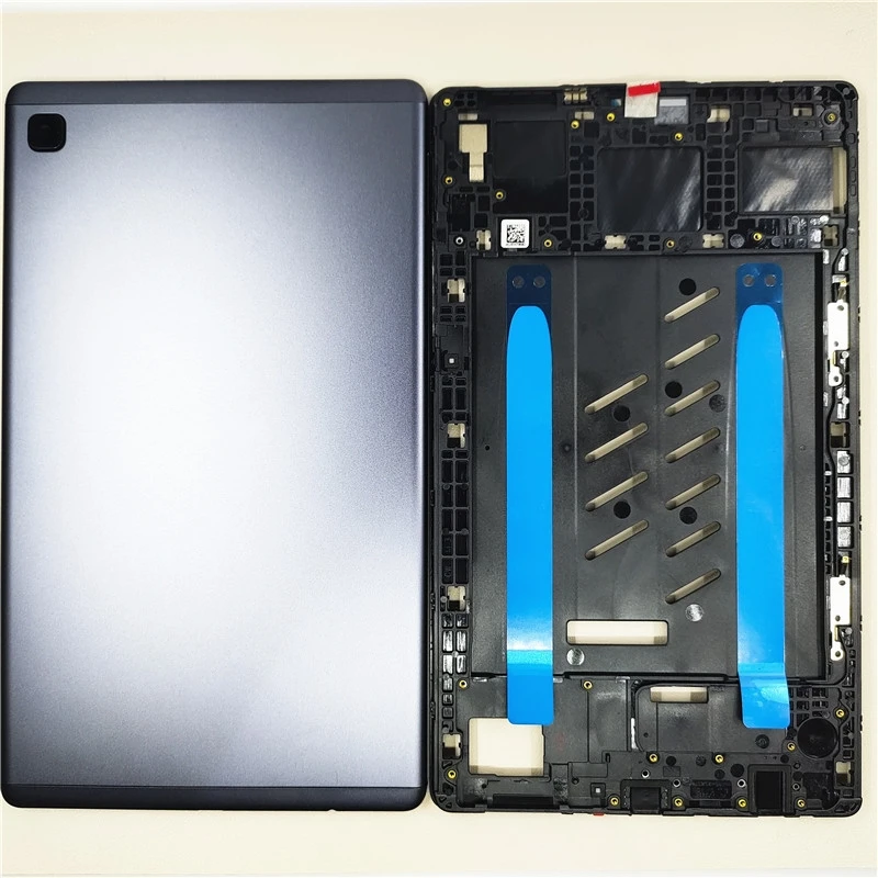 For Samsung Galaxy Tab A7 Lite SM-T220 SM-T225 T220 T225 LCD Housing Front Frame+Back battery Cover Housing Case Replace