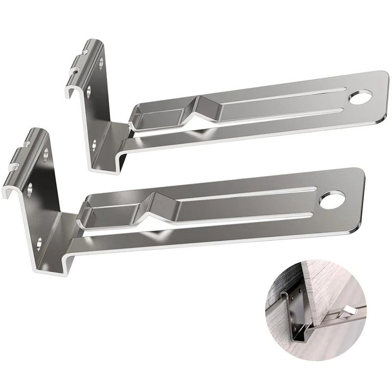 2 Pack Of Siding Installation Tools Fiber Cement Siding 1-1/4-Inch Overlap Siding Tool Heavy Duty Steel Siding Tools Silver