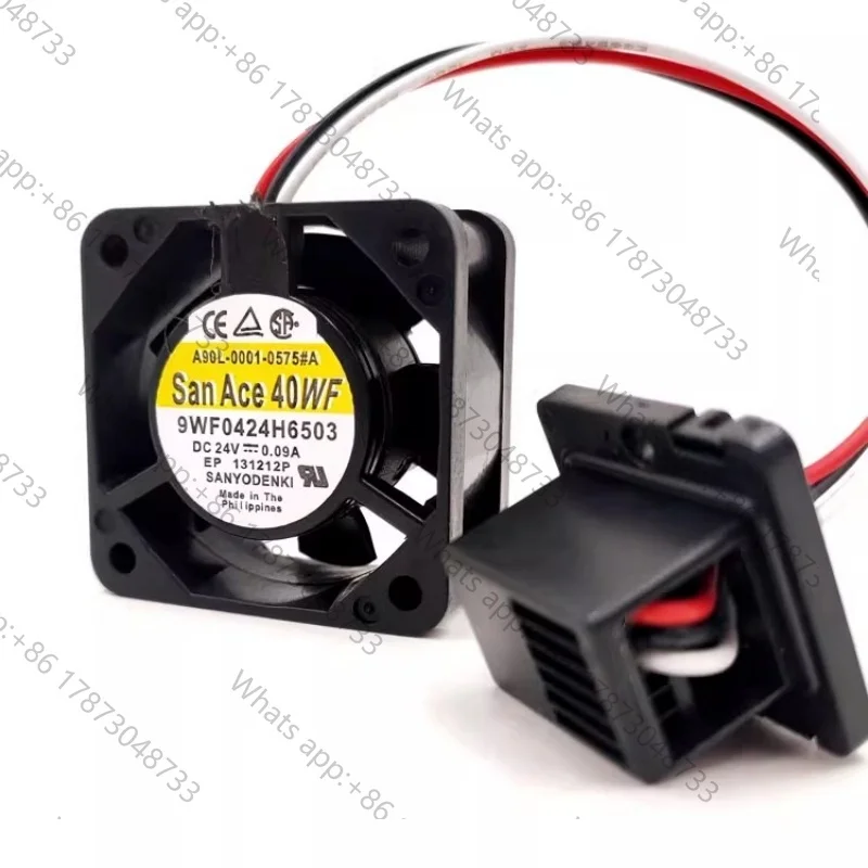 Tool PartsNew 9WF0424H6503 DC24V 0.09A 4020 4CM 3-wire FANUC cooling fan with original plug