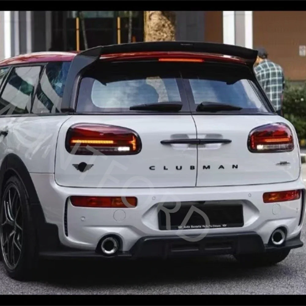 CLUBMAN COOPER S JCW AG Style Spoiler Real Carbon Fiber  Forge carbon Fiber Spoiler Glossy black Spoiler For BMW MINI F54