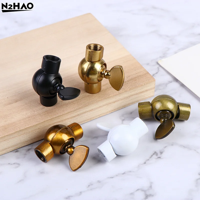 1PCS Iron Vintage Metal Adjustable Corner Lighting Accessories Iron Nook For Wall Lamp DIY Adjust Direction Beside Light Arm