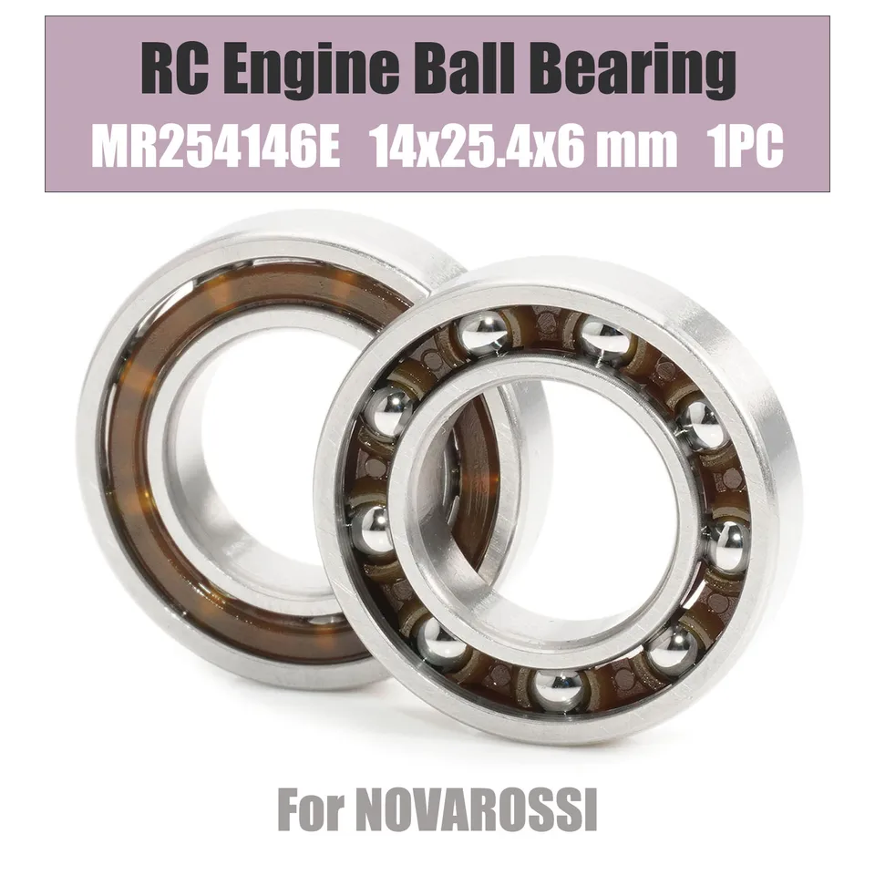 FUSHI 14x25.4x6 mm ABEC-3 C3 Rear Ball Bearing for RC Car