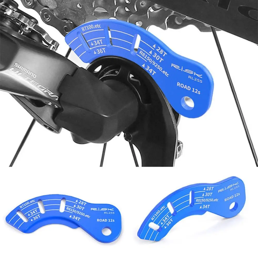 

12T Measurement Riding Electric Rear Derailleur Adjuster 3D Print Precision Measurement Riding Gauge Guide Tool Auxiliary Tool