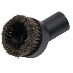 Head Brush 1 X Round Horsehair Hose Hair Attachment Vacuum Cleaner Dusting Plastic Replace Replacement 1 x Tool