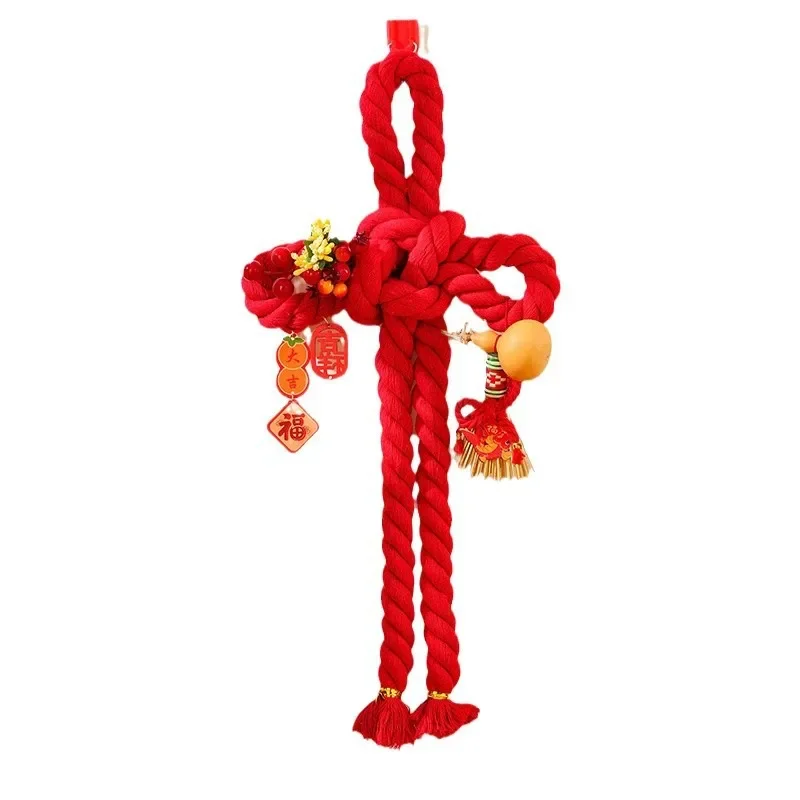 السنة الجديدة الصينية عقدة الحلي الصليبية الصليب الحلي هووسورمينغ السنة الجديدة مهرجان الربيع جو لوازم الديكور #5