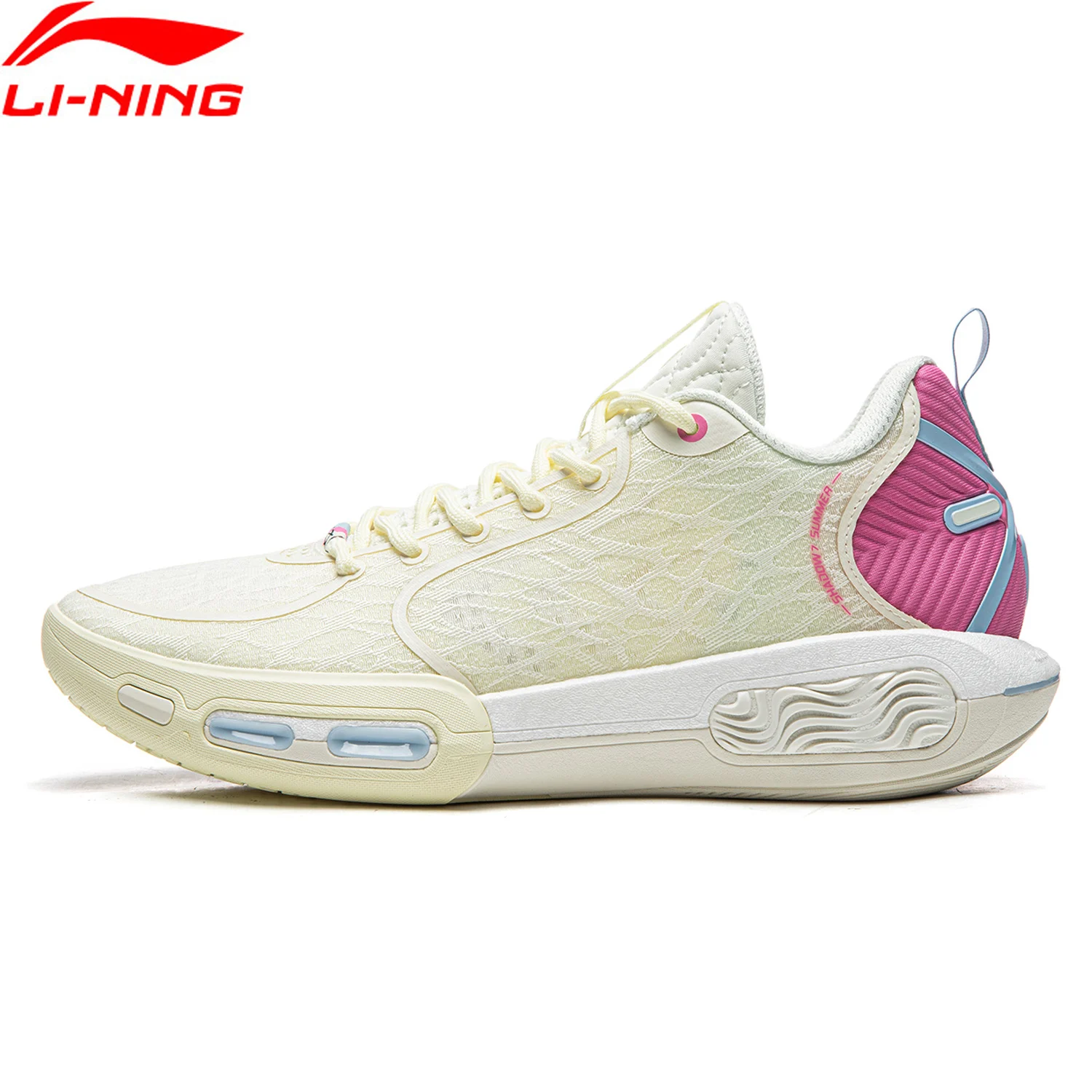 Li-Ning Men's WADE SHADOW 7 On Court Basketball Shoes BOOM Cushion Lightweight Rebound LiNing Stable Support Sneakers ABPW003
