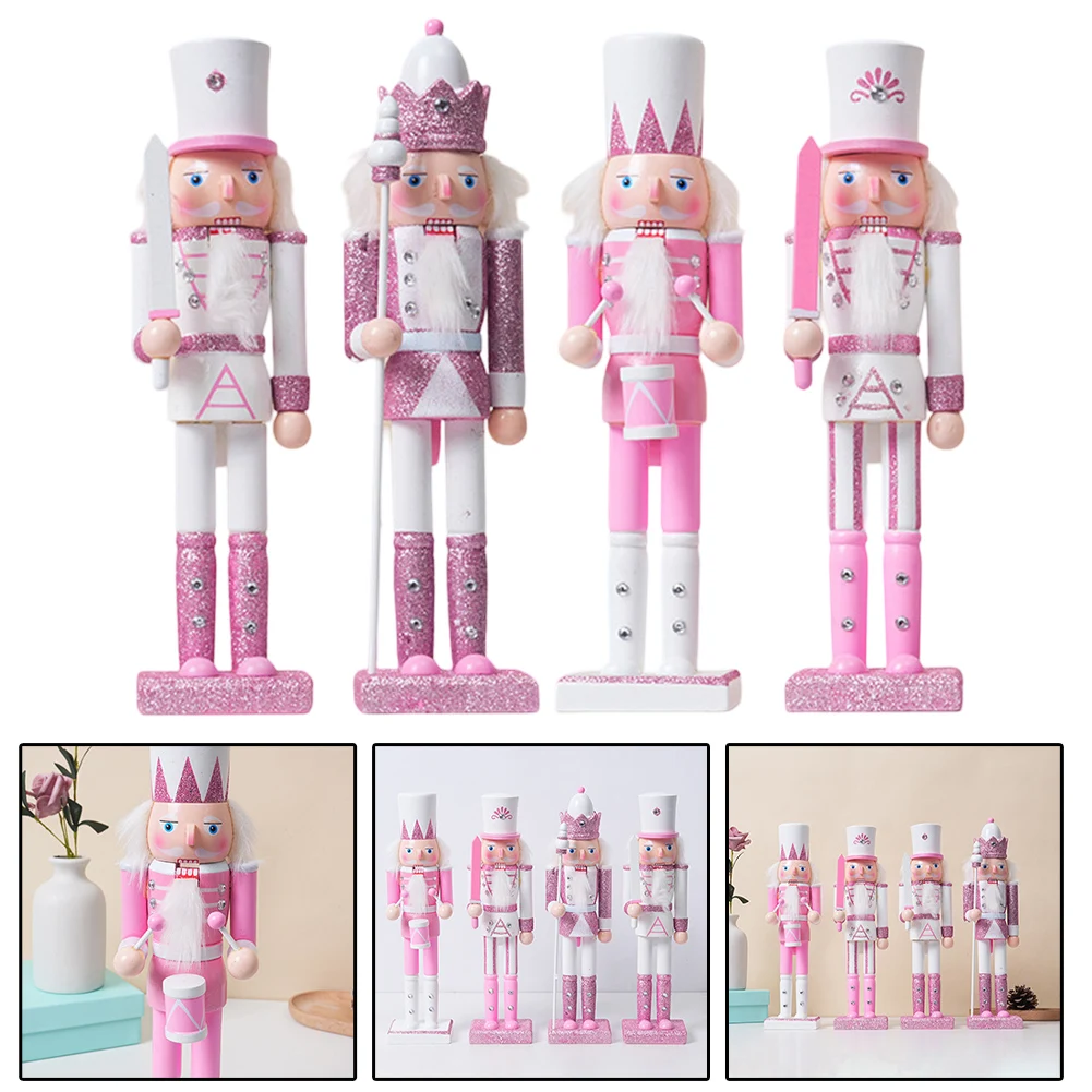 

Charming Design Christmas Parties Nutcracker Doll 30cm Nutcracker Creative Design Home Decor Enhancement For Present Exchanges