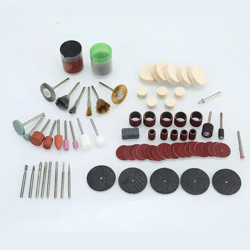 Electric Mini Drill Bit Kit, 147PCS Abrasive Rotary Tool Accessories Set, Sanding Polishing Cutting Engraving Heads