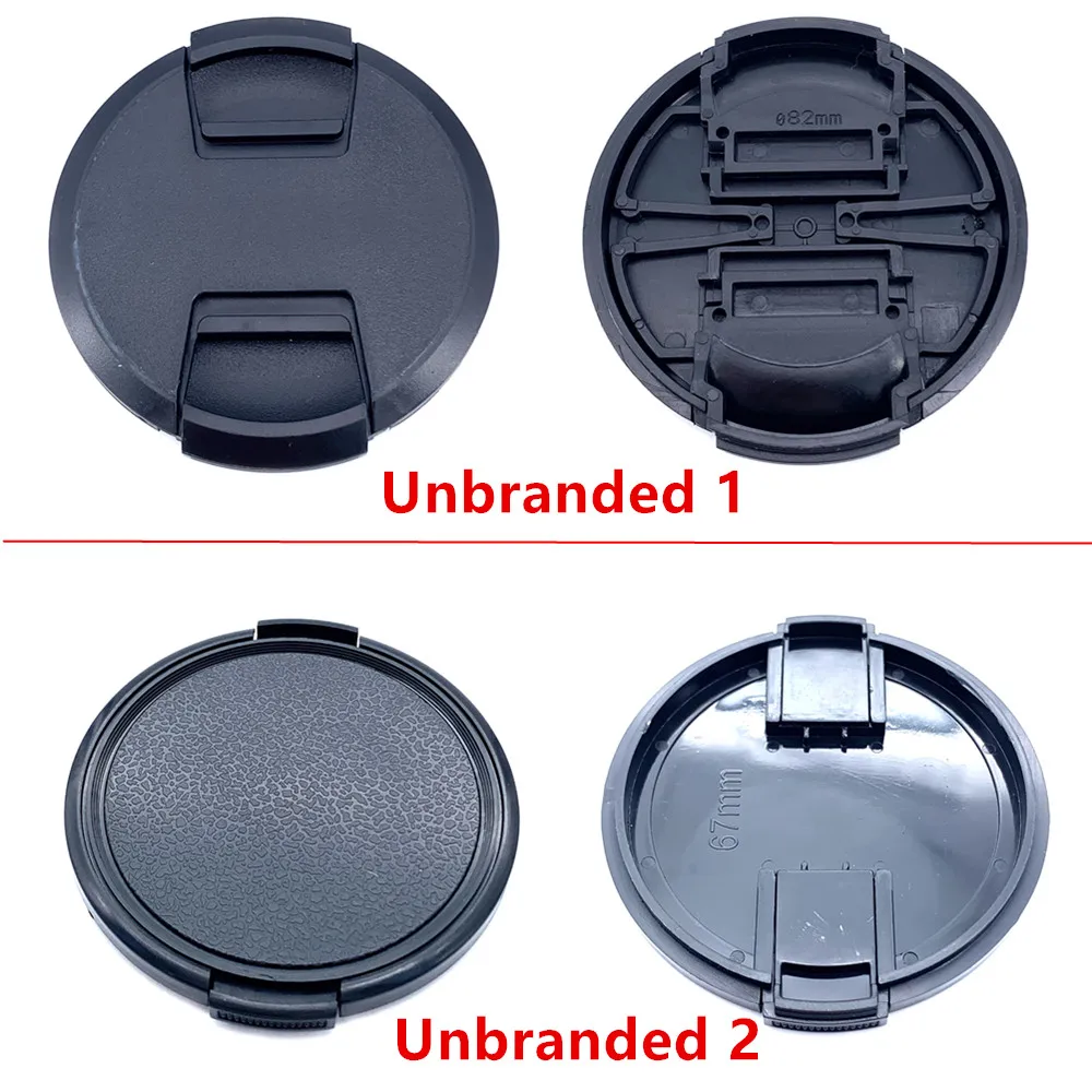 New Design Snap-on Front Lens Cap for Canon Nikon Sony Fujifilm Sigma Tamron Camera 52mm 58mm 77mm 49 52 55 58 62 67 72 77 82 mm
