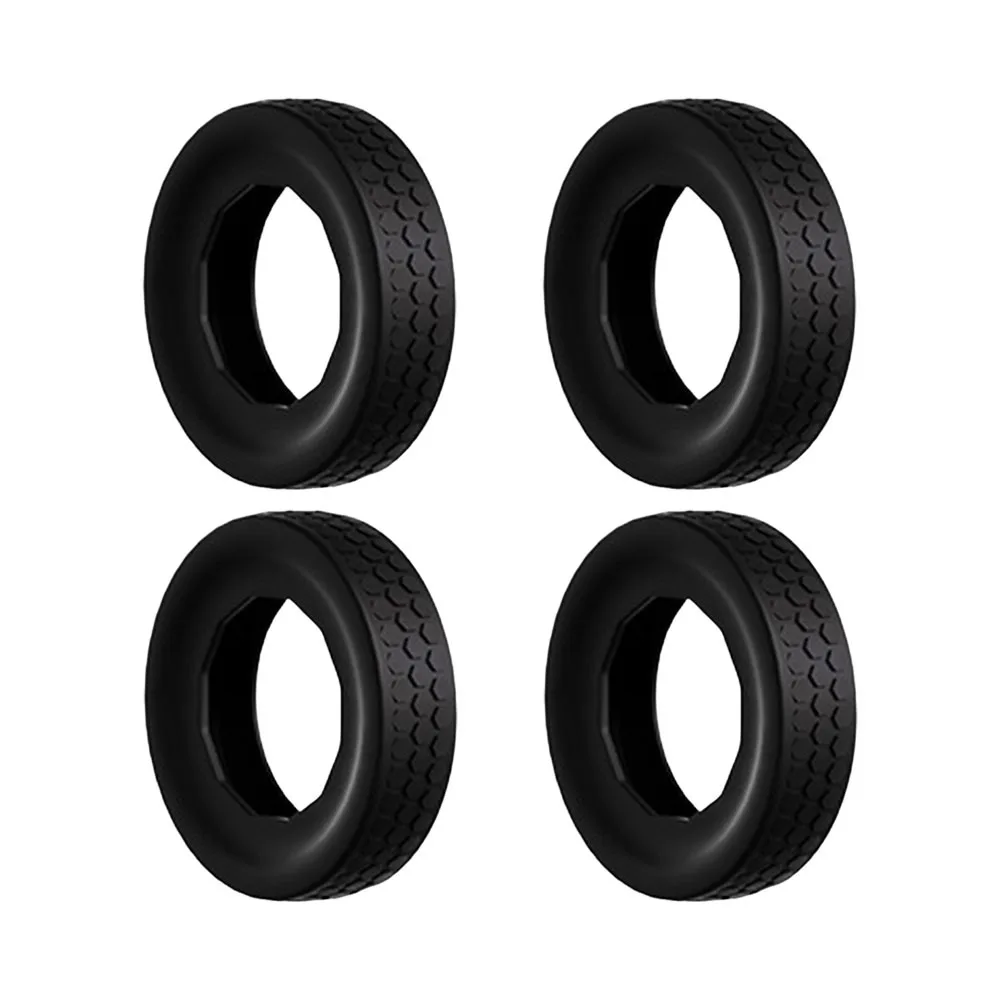 

4Pcs Silicone Luggage Wheels Protector Cover Anti-slip Shock Absorption Suitcases Wheel Protection Rings Reduce Wheel Wear