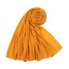 105873-2fa2f2.jpg Hot Muslim Fashion Woman Soft Hijabs Scarf Shawl Plain Cotton Jersey Scarves Turban Women Long Shawls Head Wrap Headband Abaya